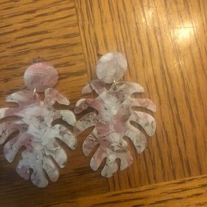 Never Worn Palm Lead Earrings